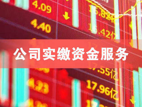 北票公司实缴资金服务
